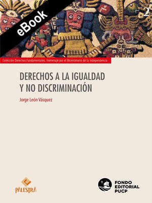 cover image of Derechos a la igualdad y no discriminación